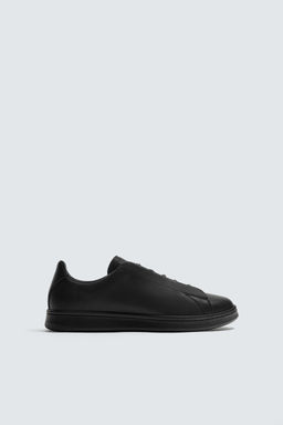 LEATHER TRAINERS
