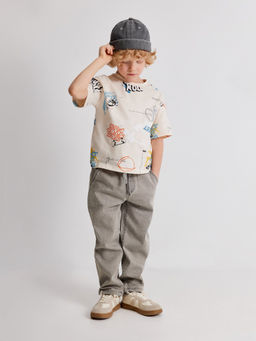 ACOOLA / Брюки джинсовые детские для мальчиков Devon светло-серый фото 2