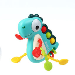 Развивающая сенсорная игрушка - погремушка Крошка Я «Малыш Дино»