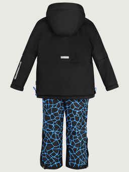 Костюм 7з2925 черный/электрик