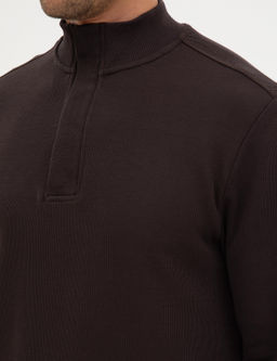 Koyu Kahverengi Regular Fit Sweatshirt - Pierre cardin фото 7