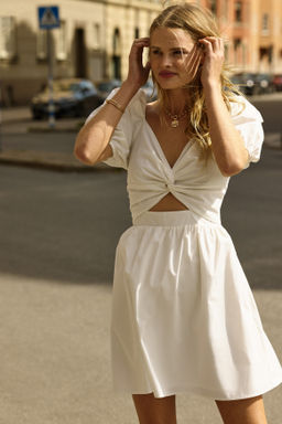 Vestido con detalle girado - H&m фото 4