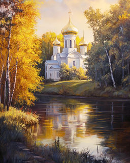 Картина по номерам на холсте и подрамнике 40х50 см