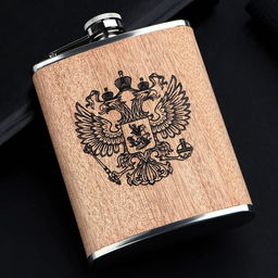 Фляжка Россия, 240 мл