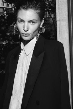 Camisa de esmoquin oversize - H&m фото 2