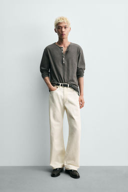 JEANS LOOSE FIT / Blanco roto
