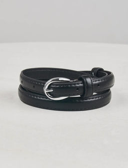 K12641 Ремень экокожа ЧЕРНЫЙ