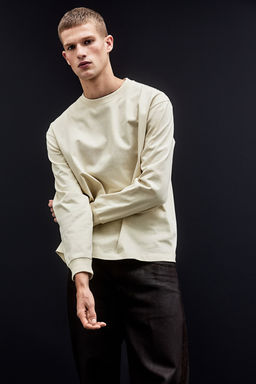 Camiseta de manga larga en punto Loose Fit - H&m фото 3
