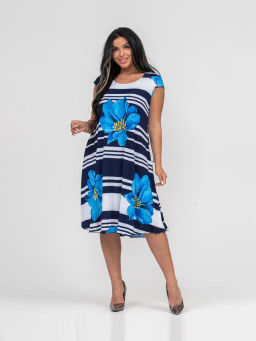 Сарафан женский, цвет синий