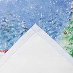 Полотенце новогоднее Этель Рождественский вечер 40х73 см, 100% хлопок, саржа 190 г/м2  фото 4