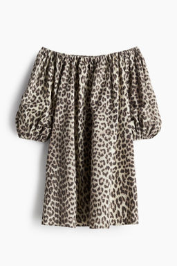 Vestido off-the-shoulder - H&m фото 7