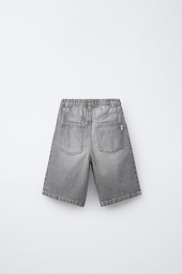 BERMUDA BAGGY DENIM / Gris - Zara фото 2