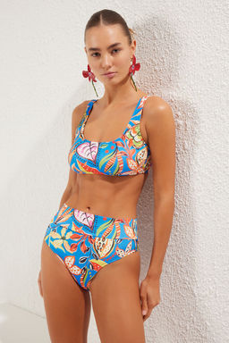 TRENDYOLMILLA Siyah Bralet Yuksek Bel High Leg Regular Core Bikini Tak?m? TBESS22BT0010  фото 47