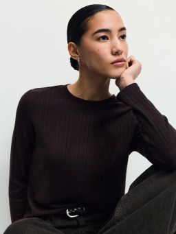 Лонгслив с содержанием вискозы / Zarina