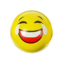 Цена за 18 шт. Мяч «Смайлик», мягкий, 4,8 см, виды МИКС