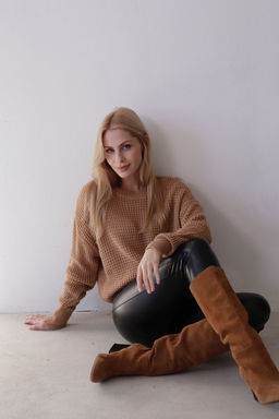 10815 Джемпер светло-коричневый - Martichelli фото 11