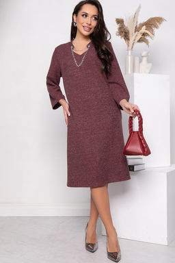 Платье Секрет очарования (брусника) П7676 - Lt collection фото 12