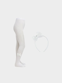 K?z ?ocuk K?lotlu ?orap ve Ta?