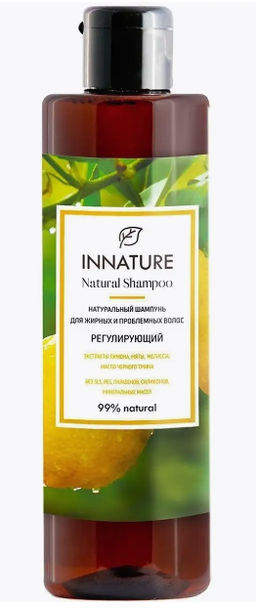 Натуральный шампунь "Регулирующий" для жирных и проблемных волос