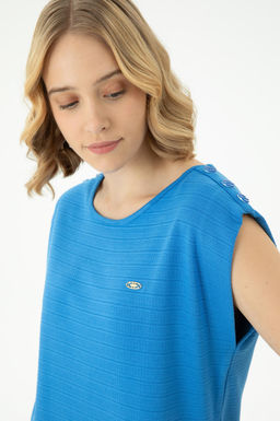 Женская футболка Saks с круглым вырезом Неожиданная скидка в корзине - U.s. polo assn фото 9