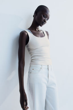 Top de tirantes en microfibra - H&m фото 2