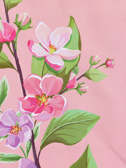 Пакет подарочный ламинированный «Нежный комплимент», розовый, 18×22.3×10 см