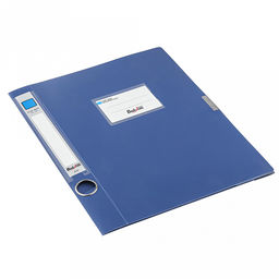 Папка-органайзер (короб) "Архивная" А4 23,4х31х3,5см, пластик, на липучке, цвет синий (Китай)