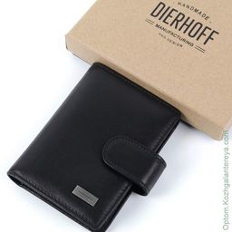 Мужская кожаная визитница Dierhoff Д 8131-010 - Sergio valentini фото 3