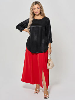 Блузка 0220-1а черный каменный - Aquarell фото 48