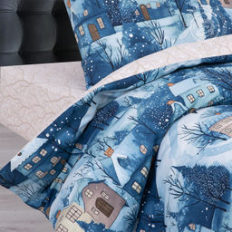 Постельное белье Метелица (поплин DE LUXE) 1,5 сп./Пододеяльник: 1 шт. - 215*145; Простыня: 1 шт. - 215*150; Наволочка: 2 шт. - 70*70; DE LUXE - Артпостель фото 3