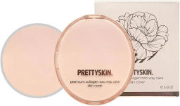 Premium Collagen Two Way Cake - Компактная пудра для лица с коллагеном (№21 Light Beige, Светло-бежевый), 12гр+12гр