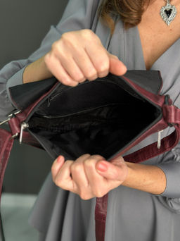 Сумка женская из телячьей кожи