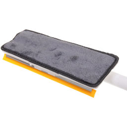 Швабра с отжимом, ручка 125 см "Skay" цвет белый в комплекте две насадки