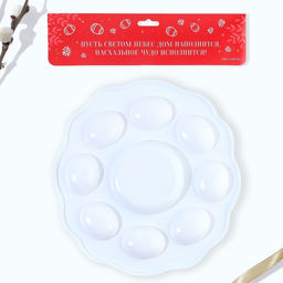 Пасхальная подставка на 8 яиц и кулич Цыплята, 24 х 25 см - Семейные традиции фото 8