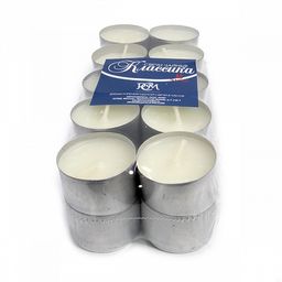 Свеча для аромаламп в гильзе горит 8часов 2,4х3,8см уп 20шт