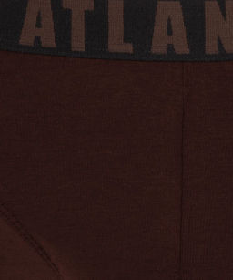 ATLANTIC 3MP-094/02 Трусы спорт Solid - набор 3 шт. шоколадный + графитовый + черный  фото 4