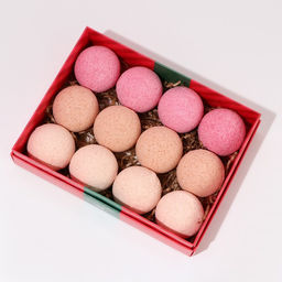 Бомбочки для ванны Тепла и уюта в Новом году, 12?40 г, Чистое счастье