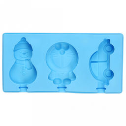 Форма силиконовая для замораживания фруктового льда/мороженого "Ассорти-3" 18х9х2см, цвета микс (Китай)