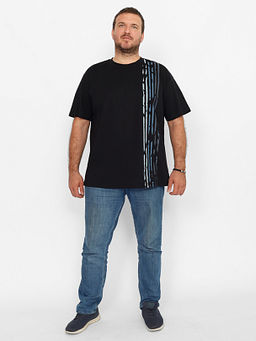 CRB wear/CSLM 60287-22 Футболка мужская,черный/Ex.Cherubino  фото 2