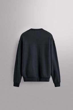 RELAXED FIT CREW NECK SWEATSHIRT - Zara фото 20