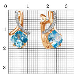 СЕРЬГИ 3288286Р3 - Красная пресня фото 2