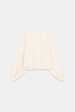BALLOON EMBROIDERED SLOGAN SWEATSHIRT - Zara фото 5