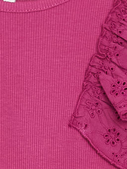 Bisiklet Yaka Uzun Kollu K?z Bebek Ti??rt - Waikiki фото 2