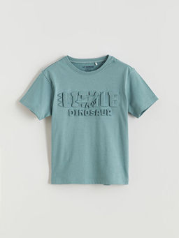 Dinozor Bask?l? Erkek ?ocuk Pijama ?st