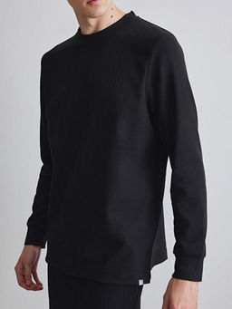 Bisiklet Yaka Erkek Sweatshirt