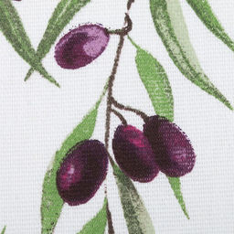 Полотенце Доляна Olives 35х60 см, 100% хлопок, рогожка 164 г/м2  фото 3