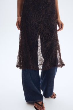 Vestido de encaje con tirantes espagueti - H&m фото 6