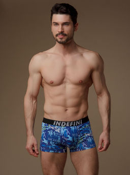 Мужские трусы боксеры Индефини (Арт.631000-1196MUF) - Indefini фото 5