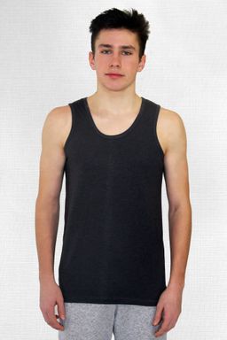 МТ0404-1 Майка мужская кулирка антрацит