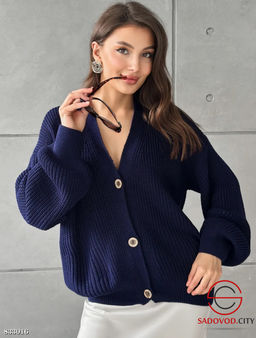 Кардиган женский на пуговицах